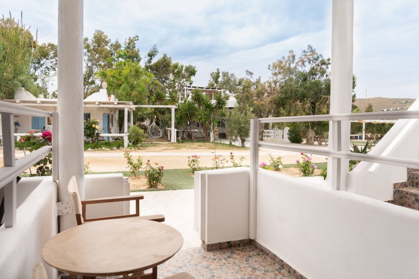 Triple room with garden view